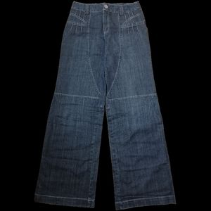 vintage unisex high waist wide leg Jeans by ESBACK
